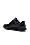 Men's Genuine Leather Orthopedic Comfort Casual Shoes 24K M4010Ds Black - 3