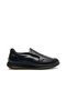 Men's Genuine Leather Orthopedic Comfort Casual Shoes 24K M4011Ds Black