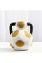 Mini Authentic Handmade Ceramic Vase Yellow - 7