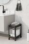 2-Tier Rolling Organizer Shelf, Kitchen Countertop, Under Sink And Detergent Holder - 4