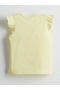 Lcw Eco Yellow Crew Neck Printed Girls' T-Shirt - 2