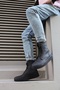 Sports Boots 022 Black (BLACK SOLE) - 3