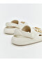 Lcw Steps Beige 3D Embossed Baby Girl Beach Sandals - 5