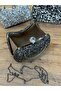 EVENING DRESS BAG IRİ STONE DOUBLE WAY SMOKED - 4