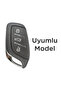 ZS - غطاء حماية لجهاز التحكم عن بعد ذو 3 أزرار بنمط قرص العسل من MG Smart - 2