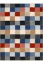 Amethyst Series Multicolor Pixel Patchwork Patterned Woven Base Modern Decorative Carpet Ametist34 - 5