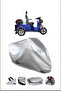 Yuki Yk-25Midilli Lock Compatible Waterproof Durable Motorcycle Canvas-Gray