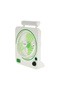 6" Rechargeable Mini Fan Omf1875, 2 Lights And Speed Modes - 6