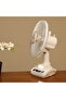 Rechargeable Oscillating Fan, 12 Inch - 5 Leaf PP Blades - 3