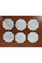My Kardelen Napkin 6 Pcs Cocktail Presentation Pecete Suitable for Touching Gold Etamine - 2