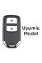 Honda Smart Compatible Nano Silicone Case 2 Buttons White - 2