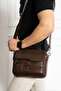 Genuine Leather Men's Handbag, Shoulder Bag, Crossbody Bag, Briefcase - 3