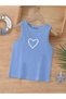 Cartoon Character Printed Sleeveless Children's T-Shirt