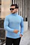 Men's 3-Pack High Neck Knit Sweater + Perfume - 4