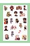 Toilet Bound Hanako-kun sticker set 3 cm - Anime Sticker set - 3
