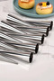 Set of 3 12cm Stainless Steel Cornet Dough Shaping Giving Cone Shaped Corneo Croissant Mold 3Pcs - 2