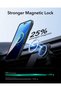 iPhone 16 Pro Compatible Halolock Mag Safe Classic Hybrid Stand Silicone Case Frosted Black - 4