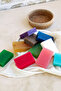 100% Vegan Bath Soap Set with Vegetable Oil and Glycerin - 6 Pieces Economical Natural Soap Set - 3
