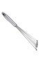 Stainless Luxury Metal Ball Whisk with 8 Metal Ball Ends and Chrome Handle Metal Cake Egg Whisk - 4