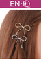 Stainless Metal Bow Buckle (7X6) - 2