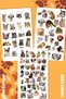 3Pcs Funny Cat, Cats, Sticker, Sticker, Agenda, Diary, Planner, Bullet Journal, Scrapbook