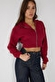 Zippered Hooded Sweatshirt - 2