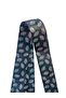 Navy Floor Green Leaves Card Strap Name Badge Neck Strap Lanyard Phone Strap Horizontal Vertical Card - 2