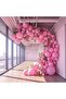 100 Colorful Metallic Balloons - Premium Latex - 2