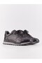 Genuine Leather Black Lace-Up Summer Men's Sports Shoes - 3