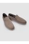 Knitwear Beige Genuine Leather Detailed Men's Loafer - 4