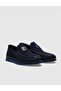 Knitwear Navy Blue Men's Casual Shoes - 2