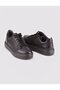 Genuine Leather Black Lace-Up Polyurethane Sole Men's Sports Shoes - 4