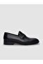 100% Genuine Leather Black Belt Detailed Men's Classic Shoes