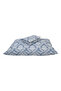 Basic Ranforce Single Elastic Sheet Set 120X200 20 cm Blue/Dry Rose Damask