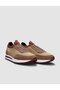 Knitwear Beige Lace-Up Men's Sports Shoes - 2