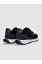 100% Genuine Leather Black Lace-Up Men's Sports Shoes - 4