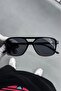 Handy Unisex Black Sunglasses - 5