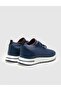 Modena Knitwear Blue Lace-Up Men's Sports Shoes - 4