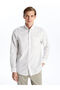 LCWAIKIKI Classic Regular Fit Long Sleeve Striped Men's Shirt