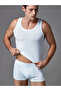 Eros White Modal Cotton Athlete-Boxer Dowry Set - Lycra with Box Eq.2R.U1Oo.5Skka - 2