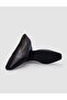 100% Genuine Leather Black Women's Wedge Heeled Shoes - 4
