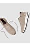 Knitwear Beige Lace-Up Women's Sneaker - 4