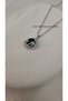 Steel Necklace Sky Pendant Silver Color Steel Silver Necklace