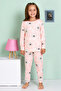 GIRL'S 100% COTTON BLUE POOL PAJAMA SET - 2