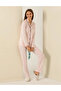 Women's Dusty Salmon Cotton Modal Full-Length Boxed Pajama Set Q8.U.8O.K2.K.A8.P.C