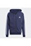 Essentials Fleece 3-Stripes Full-Zip Hoodie - 3