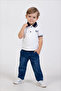 Boy's Polo Neck Lakost T-Shirt Jeans 2-Piece Set - 5