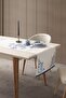 Blue Dreams Premium Series Duck Linen Runner Stain Resistant 45X140