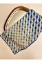 Thin Cotton Cube Patterned Scarf - 3