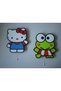 Decorative Wooden Printed Character Children's Room Night Light (2 Pieces) - 2